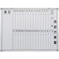 【行事曆磁性白板】 HM304 高密度行事曆單磁白板/高級行事曆單磁白板 (3尺×4尺)商品體積過大，無法超商取貨