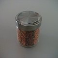 銀蓋儲物罐(圓柱型-900ml)/玻璃瓶/密封罐/收納罐/糖果罐/保鮮罐/器皿