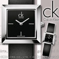 CASIO手錶專賣店 國隆 CK手錶 Calvin Klein 瑞士_K3R231C1 黑款 方型優雅淑女錶_保固一年_開發票