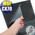 【EZstick】MSI CX70 專用 靜電式筆電LCD液晶螢幕貼 (可選鏡面及霧面)