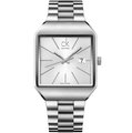 《神梭鐘錶-實體店面》CK WATCH/CK手錶/CK錶/Calvin Klein 極簡紐約石英大錶徑方型時尚男錶原裝型號： K3L31166【免運費】