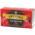 英國唐寧茶 TWININGS-四紅果茶包 FOUR RED FRUITS TEA 2g*25入/盒-【良鎂咖啡精品館】