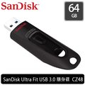 SanDisk Ultra CZ48 64GB USB3.0 隨身碟 讀寫100M/40M 64G (4691.C4864.322)