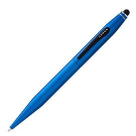 CROSS觸控筆+原子筆兩用金屬藍色*AT0652-6