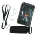 Sony Xperia ZL Z ZR漂浮防水袋 游泳Sony C5502 C6502 C6602路跑運動防水臂套 內建3.5mm耳機孔 送防水耳機 可加裝保護殼防水套