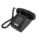 5 cgo 【代購七天交貨】 26410184635 老式按鍵式電話機仿古電話座機復古古董電話機 金屬鈴聲
