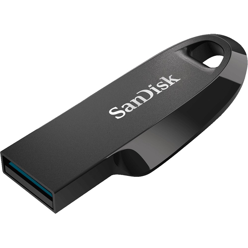 SanDisk CZ550 Ultra Curve 256GB 黑 USB 3.2 Gen 1 隨身碟 - 256G 讀取最高達100M - 55025