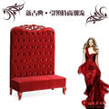 [紅蘋果傢俱] XGL-116 新古典 高背形象沙發 高背椅 布沙發