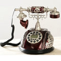 5 cgo 【代購七天交貨】古董電話機 商務辦公電話機座機 卡蕾絲電話機歐美風格