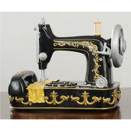 5Cgo【代購七天交貨】26732196679 仿古來顯電話機 時尚復古樹脂電話 創意有線電話 縫紉機座機