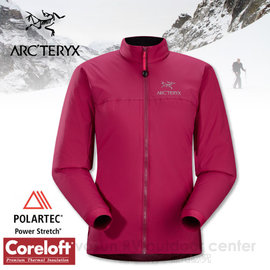 【加拿大 Arcteryx 始祖鳥】女 Atom LT Jacket 羽量級 Polartec + 中空纖維保暖防風外套/蓄熱透氣 (非羽絨) / 10860 套覆盆子紅-