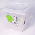 日本製 掀蓋收納盒3L Coobuy【SI1414】食物保鮮盒 冷藏盒 冰箱收納盒