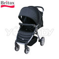Britax B-Agile (銀管)單手收豪華四輪手推車-黑色 /嬰兒車
