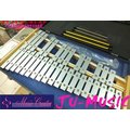 造韻樂器音響- JU-MUSIC - Howa 桌上 32音 鐵琴 實木琴片架 附贈簡易 譜架 + 琴袋