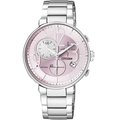 CITIZEN (FB1200-51X) Eco-Drive LADY''S 完美時尚光動能層次感腕錶 - 粉紅色