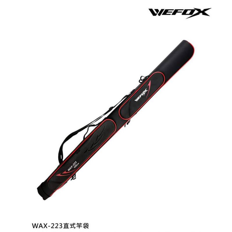 ◎百有釣具◎WEFOX WAX-223 直式竿袋 120cm 有兩個小側帶設計質感更優 V-FOX
