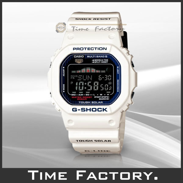 時間工廠】全新CASIO G-SHOCK 光動能電波月相潮汐衝浪極限運動錶GWX