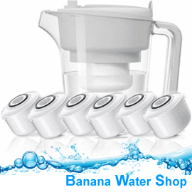 【Banana Water Shop 免運費送到家】3M 即淨長效濾水壺WP3000(1壺+6濾心)