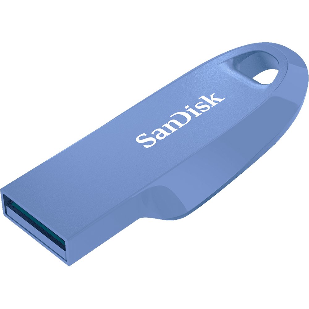 SanDisk CZ550 Ultra Curve 64GB 藍 USB 3.2 Gen 1 隨身碟 - 64G 讀取最高達100M - 55B64