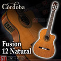 ST Music Shop★Cordoba Fusion系列電古典吉他 Fusion 12 Natural‧附Fishman高品質EQ可外接音箱/附袋~免運費！