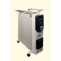 嘉儀德國HELLER葉片式電子式電暖器 10片式智慧型溫控裝置KED510TL(贈送快熱送循環風扇+衣架組)