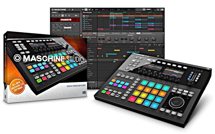 NI / Native Instruments MASCHINE STUDIO 專業GROOVE 控制器加軟體