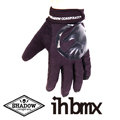 [ I.H BMX ] Shadow Crow'd Gloves 黑色防滑BMX手套