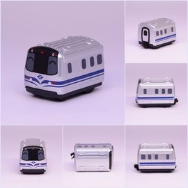 【鐵道新世界購物網】 Q版迴力車-台北捷運C381型電聯車
