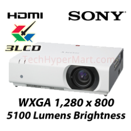 SONY VPL-CW275 5100 lm WXGA 高亮度寬銀幕高解析，展現大畫面極致影像,超高色彩亮度,SmartEco超智慧節能