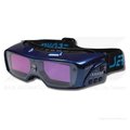 【變色眼罩】ARC-513-1代 自動變光焊接護目鏡(藍色) ARC-513-BLUE