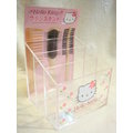 Hello Kitty(凱蒂貓) 壓克力梳化用品收納盒 日本製 4973307662416