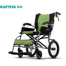 益康便利GO 康揚 鋁合金輪椅 旅弧KM-2501 超輕量型 鋁合金手動輪椅 輕量型輪椅 外出型贈好禮
