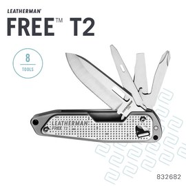 【詮國】Leatherman FREE T2 多功能工具刀 / 磁鐵吸力刀具功能 / 台灣公司貨 / 832682