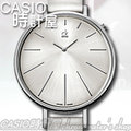CASIO時計屋_Calvin Klein手錶_K3E231L6_銀灰面玫瑰金框_耀眼光芒皮革錶帶女錶