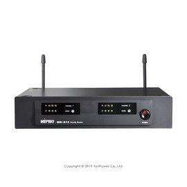 ＊來電享最低價＊MR-812 MIPRO UHF固定頻率雙頻道無線麥克風/手持.領夾.副廠耳掛麥克風 三選二/台灣製造