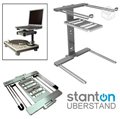 Stanton Uberstand Laptop Stand 摺疊式筆電架 ( 銀色 Silver )