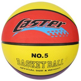CASTER 彩色籃球 5號籃球 /一件50個入(定250) 國小專用籃球 投籃機專用籃球 -群