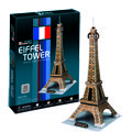 [樂立方3D立體拼圖]著名建築精裝版-巴黎艾菲爾鐵塔(C044h)