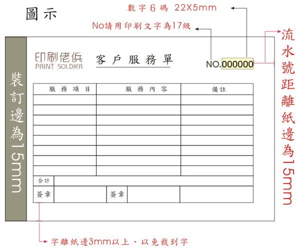 盒庫】※【複寫聯單】-【三聯單-(流水號+撕線+牛皮紙封面+厚紙板+打釘