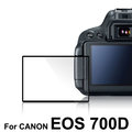 【LARMOR 防爆玻璃靜電吸附相機保護貼-Canon EOS Rebel T5i / 700D / 750D/760D專用】硬度8H 日本光學材質