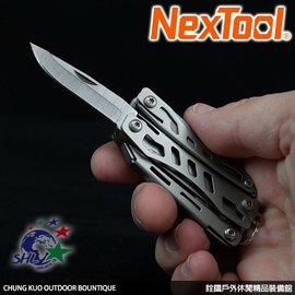 【詮國】NexTool 小戰艦10合1多功能迷你工具鉗 / KT5022