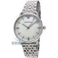 【錶飾精品】ARMANI手錶 亞曼尼 珍珠母貝錶盤 鋼帶女錶 AR1602 全新原廠正品