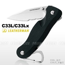 [ LEATHERMAN ] CRATER C33L平刃折刀 / 25年保固 / 860111N