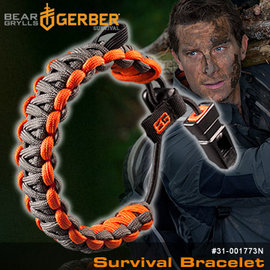 【詮國】Gerber Bear Grylls Survival Bracelet 貝爾系列求生手環 #31-001773N