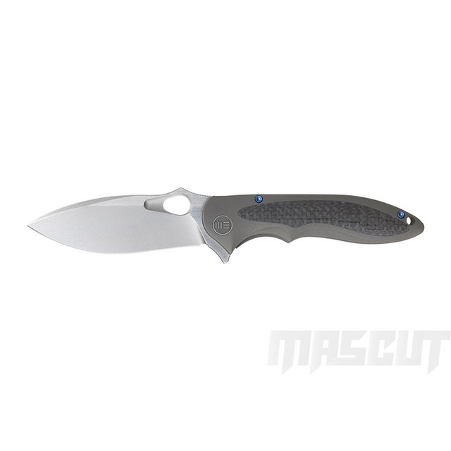 宏均-WE KNIFE BROWN TI HANDLE WITH CF M390-折刀 /AN-WE#716D