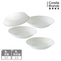 【CORELLE 康寧】純白4件式餐盤組(N-D03)