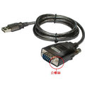 USB 轉 單埠RS232，公螺絲，FTDI晶片 (USC-232G) SUNBOX