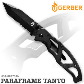 【詮國】GERBER Paraframe Tanto Tanto 骨架刀 #31-001731N