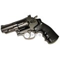 【Hunter】台灣精品WG可調式擊鎚簧版708黑色全金屬2.5吋CO2左輪BB槍~黑色強化握把