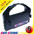 RED STONE for EPSON S015016/LQ680最新雙排打印黑色色帶組(1組6入)